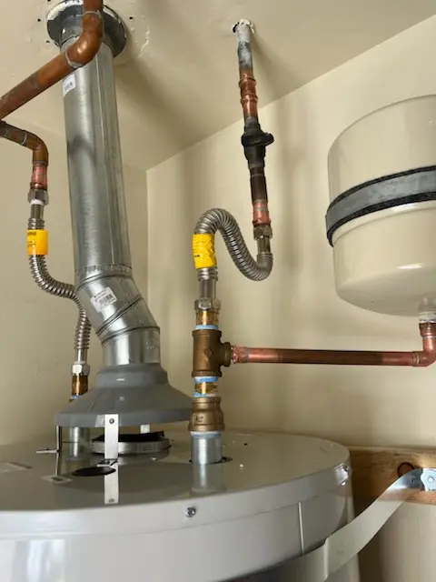 Water heater installation and plumbing repair in Mercy Drive